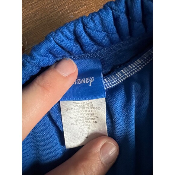 Disney Frozen Girls Size 18 Months Blue Tulle Sparkle Skirt with Snowflake! - Picture 3 of 8